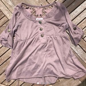 Purple blouse